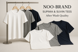 Supima and suvin Tees After Wash Quality