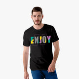 Cotton_Men_s_Black_Enjoy_T_Shirt_-_Organic_Graphic_Tees