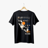 losangels graphic black tee