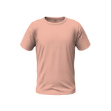 Crew Neck Desert Pink blank T-shirt