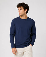 100% Suvin Gold Essential Luxe Full Sleeve T-Shirt-Mid Weight