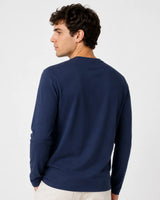 100% Suvin Gold Essential Luxe Full Sleeve T-Shirt-Mid Weight