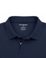 Suvin Gold Luxe Jersey Polo Mid Weight - Navy Blue