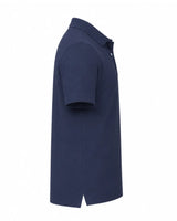Suvin Gold Luxe Jersey Polo Mid Weight - Navy Blue