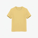 Yellow t-shirt on a white background
