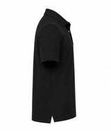 Organic Cotton Jersey Polo Light Weight – Black